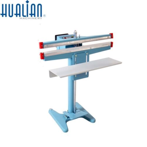 Sellador de impulso de doble pedal de calentamiento